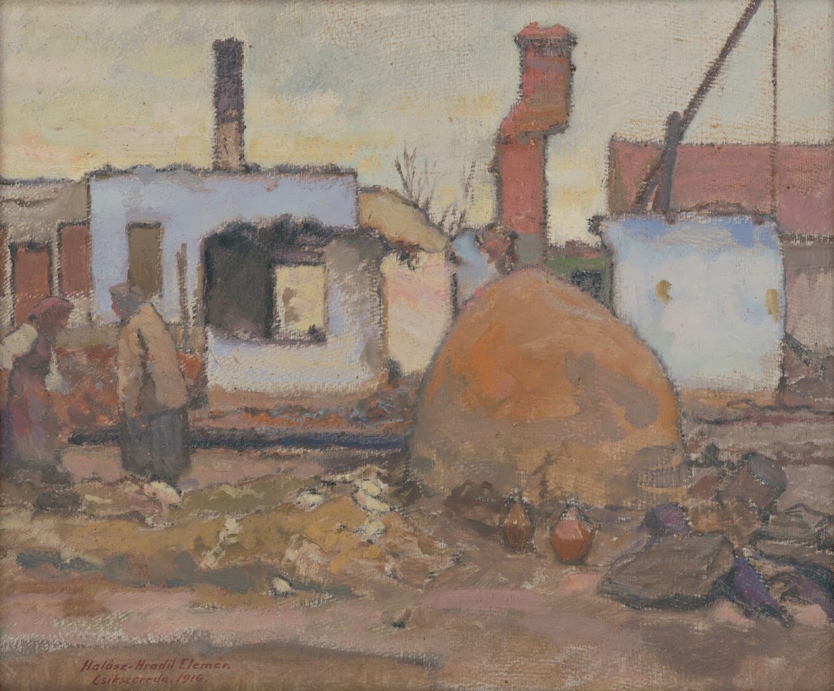 After the Passage of the Front 1916
