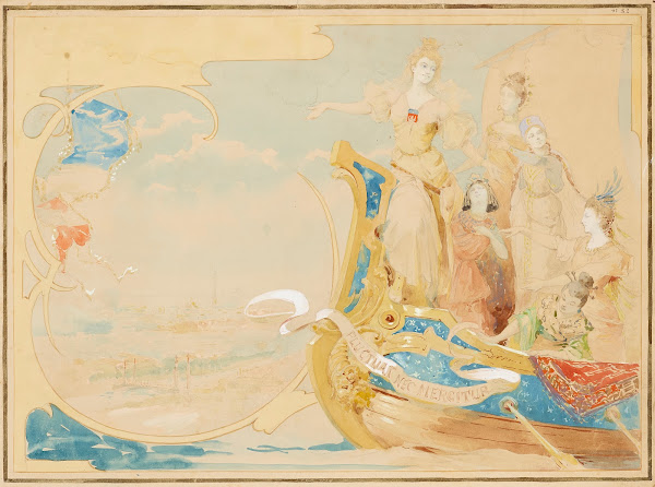 Study for a Mural circa 1900