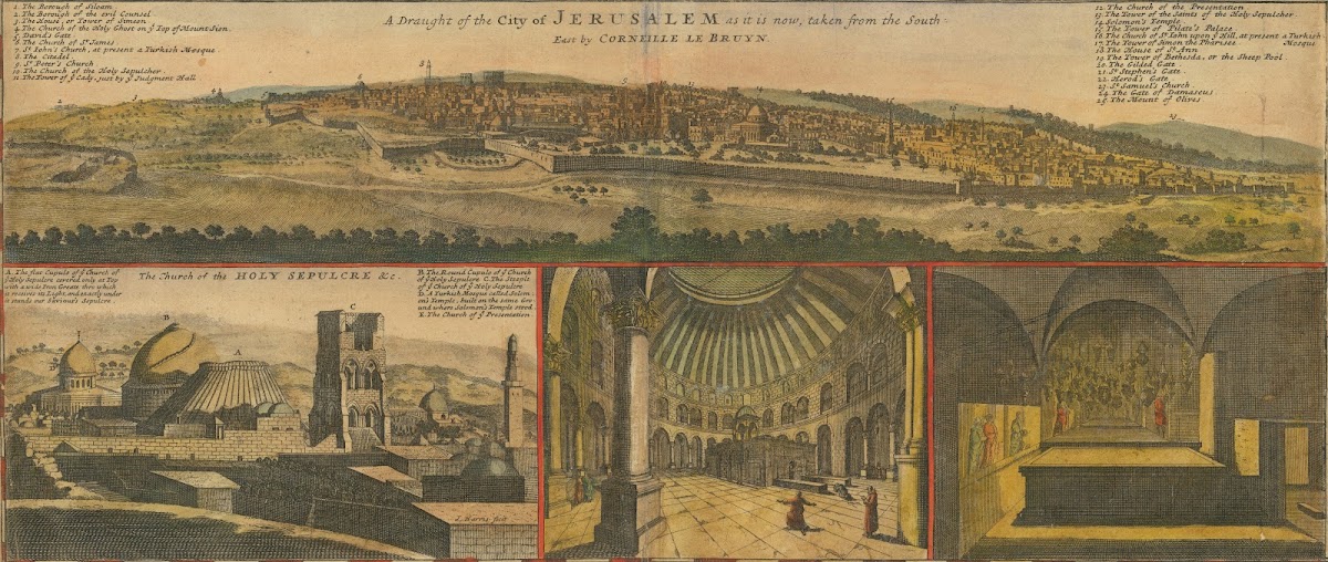 Views Of Jerusalem Circa 1730