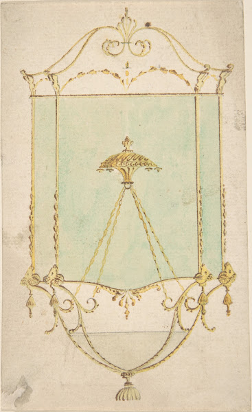 Design for a Hall Lantern Elevation mid 18thearly 19th century