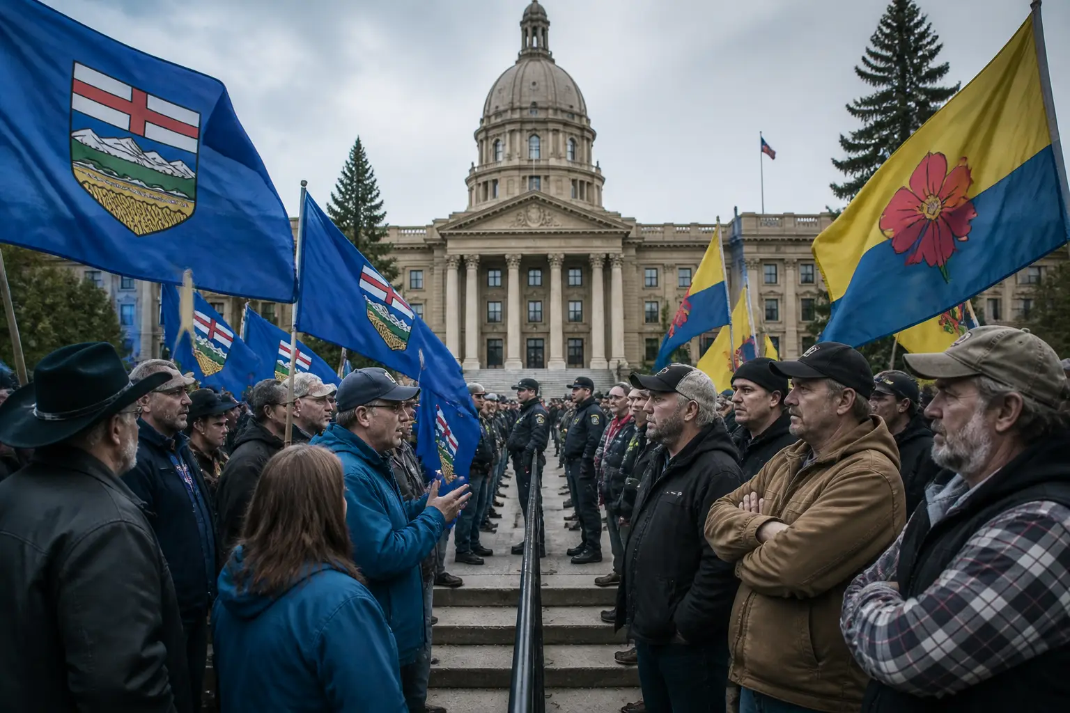 Editorial image for Alberta referendum highlights divisions within separatist movement