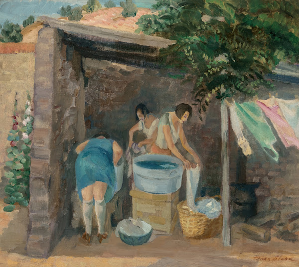 Wash day Santa Fe 1926