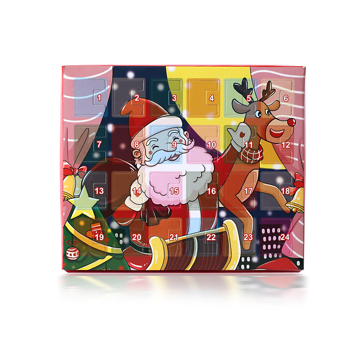 Christmas Advent Calendar with DIY Jewelry Set