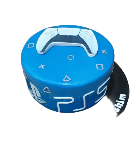 Play Station 5 Themed Birthday Cake CB-NC329