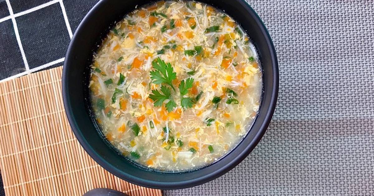 Soup cua quinoa