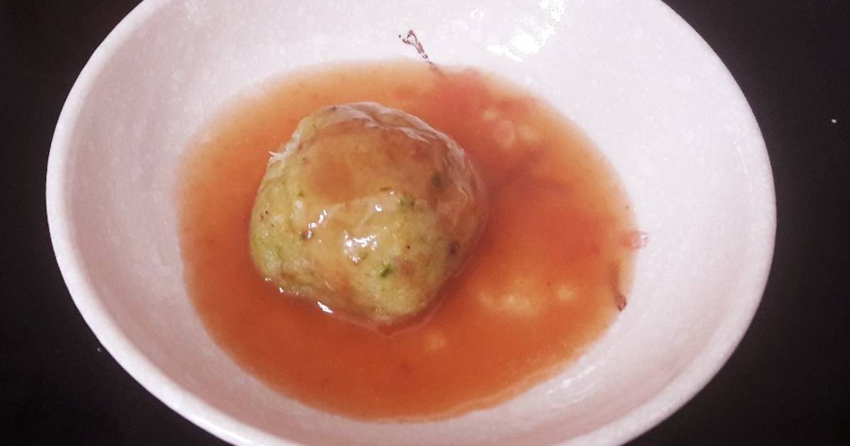 Chả cá diêu hồng sốt me cho bé