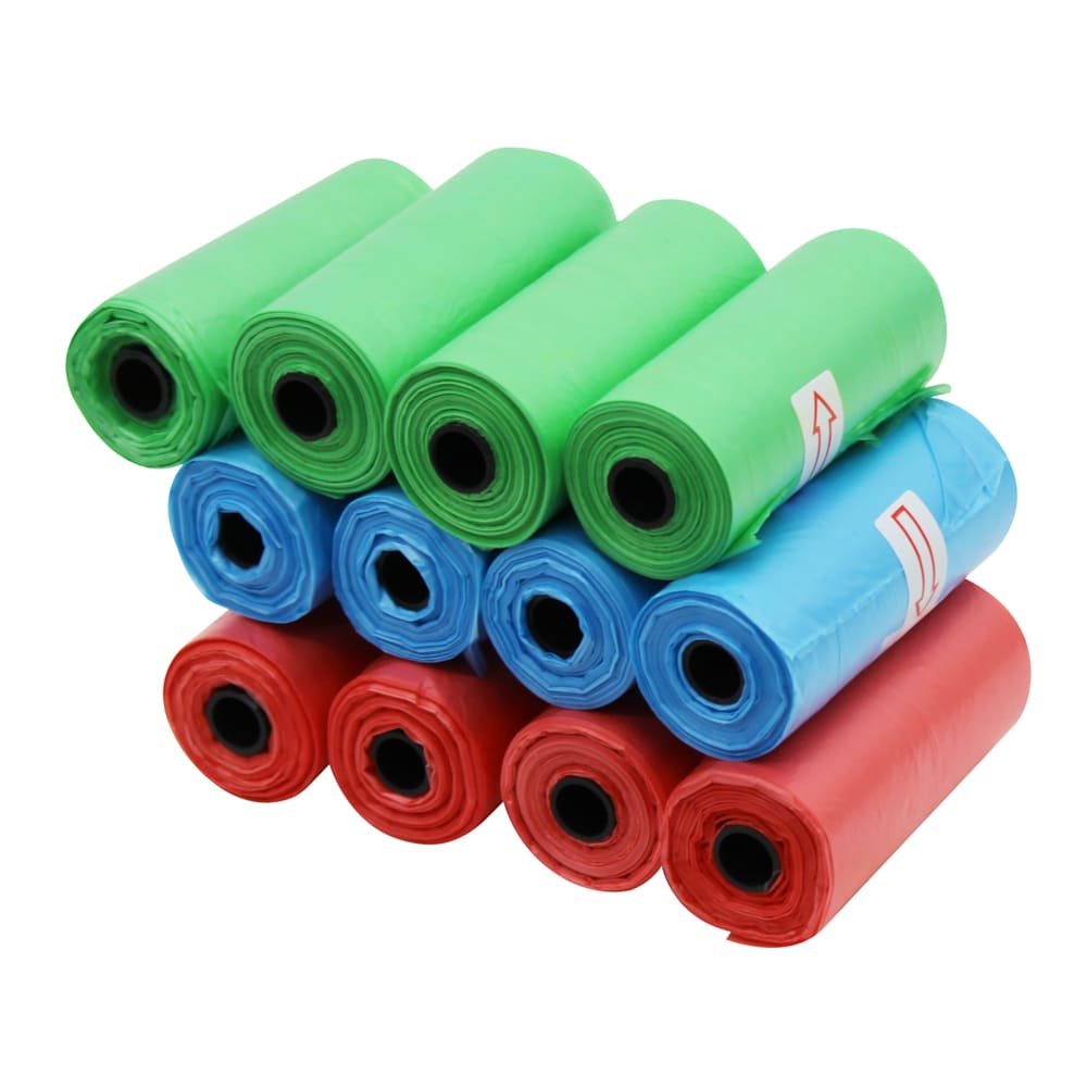 Bolsas sanitarias para mascota Duke’s™ multicolor, con 12 rollos