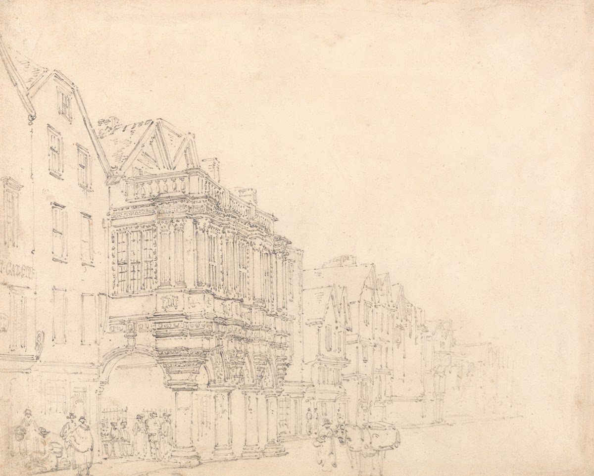 The Guildhall Exeter ca 1797
