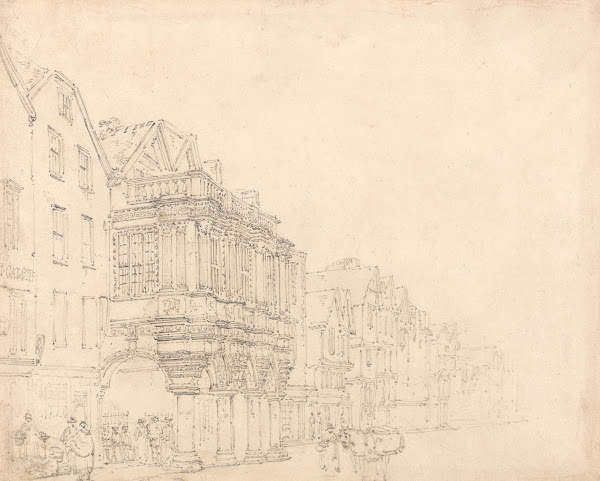 The Guildhall Exeter ca 1797