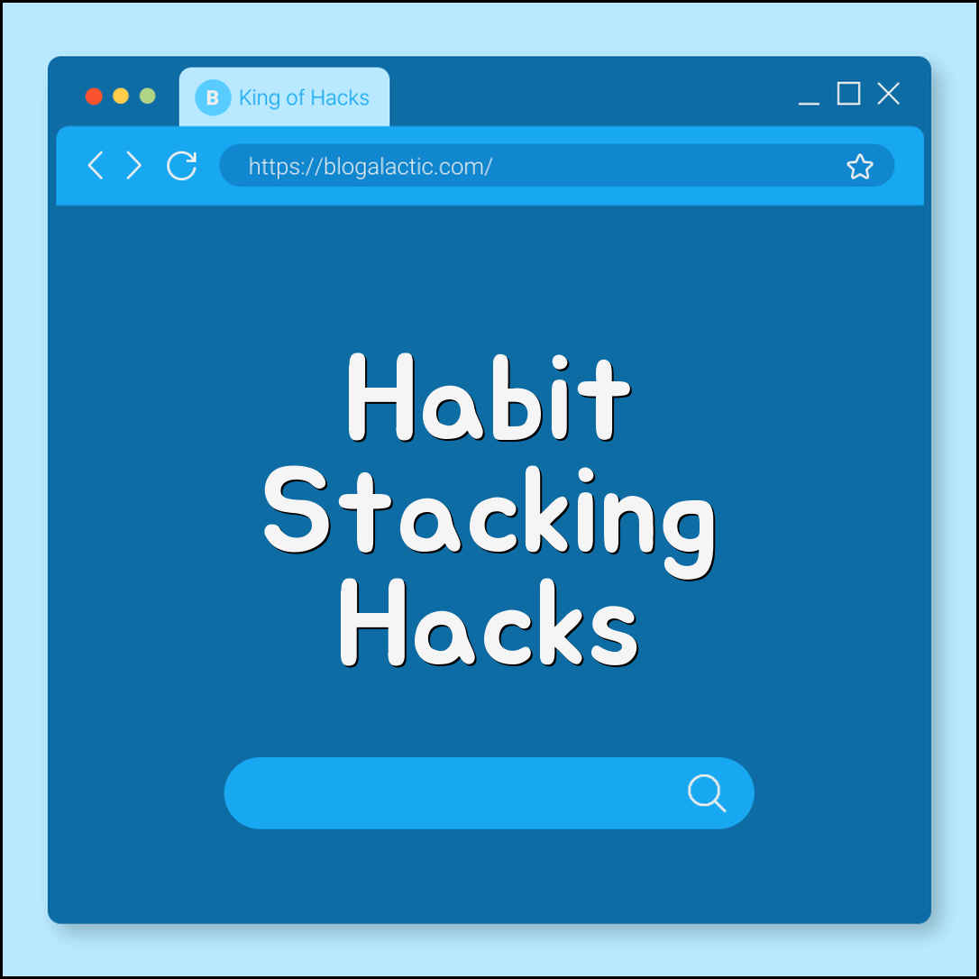 Habit stacking unusual pairs (pushups, water sip, gratitude)