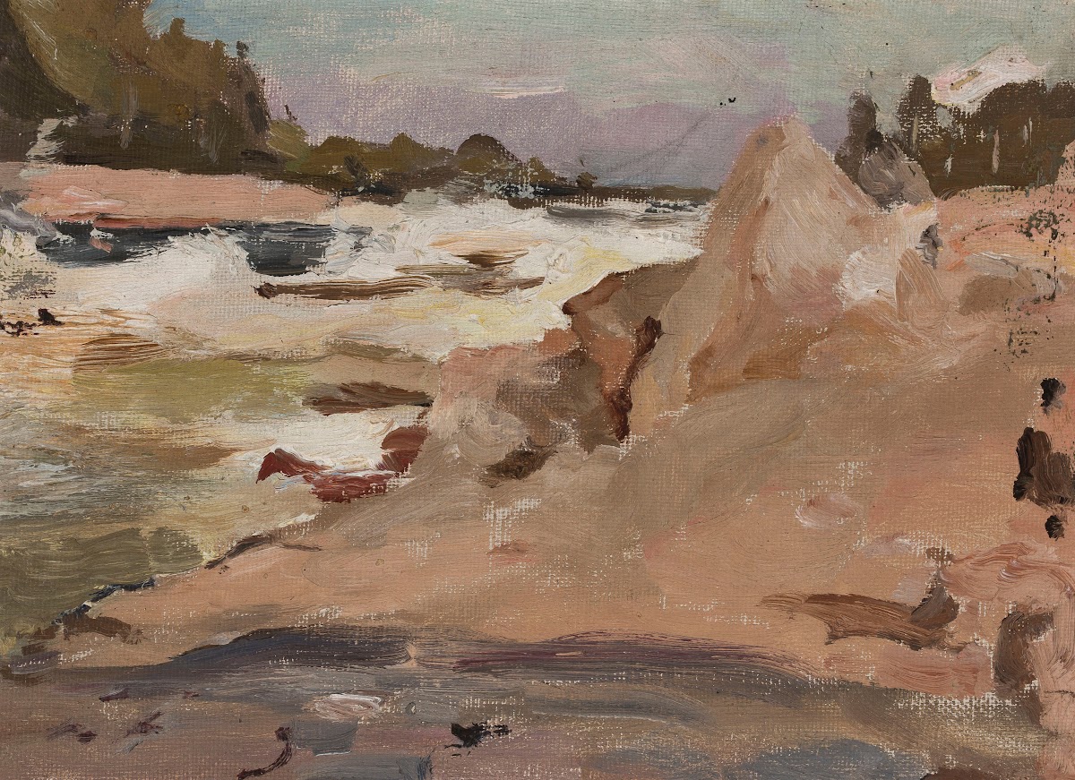 Imatra in the morning  Finland 1902