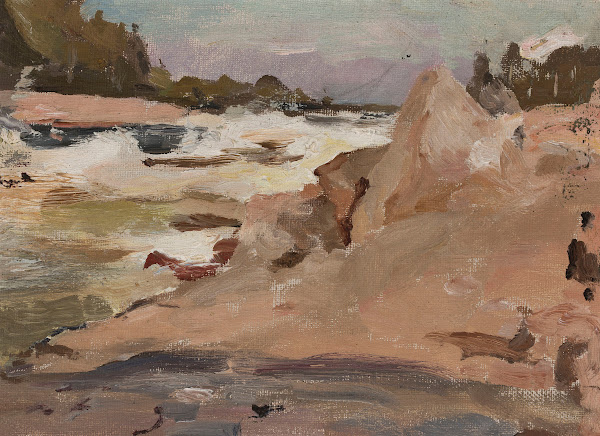 Imatra in the morning  Finland 1902