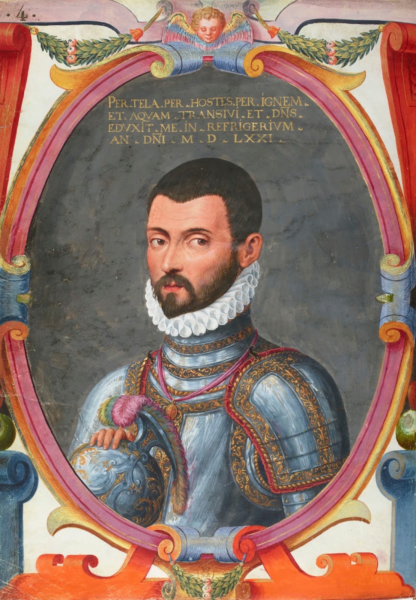 Portrait de Charles Magius 1578