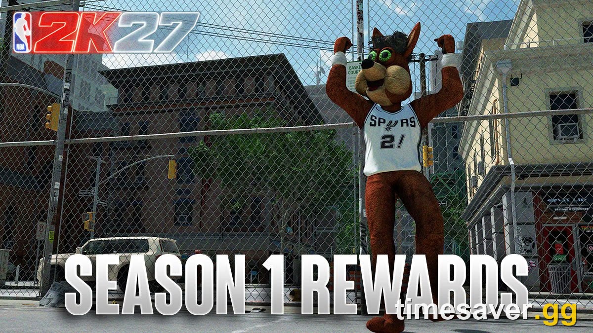 NBA 2K27 Season 1 rewards for MyCAREER and MyTEAM — the kind of content Twitch Drop Locker Codes feed into