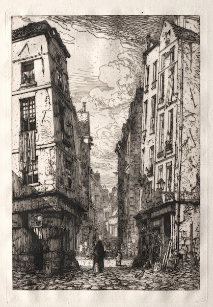 Rue des Marmousets Old Paris 1862