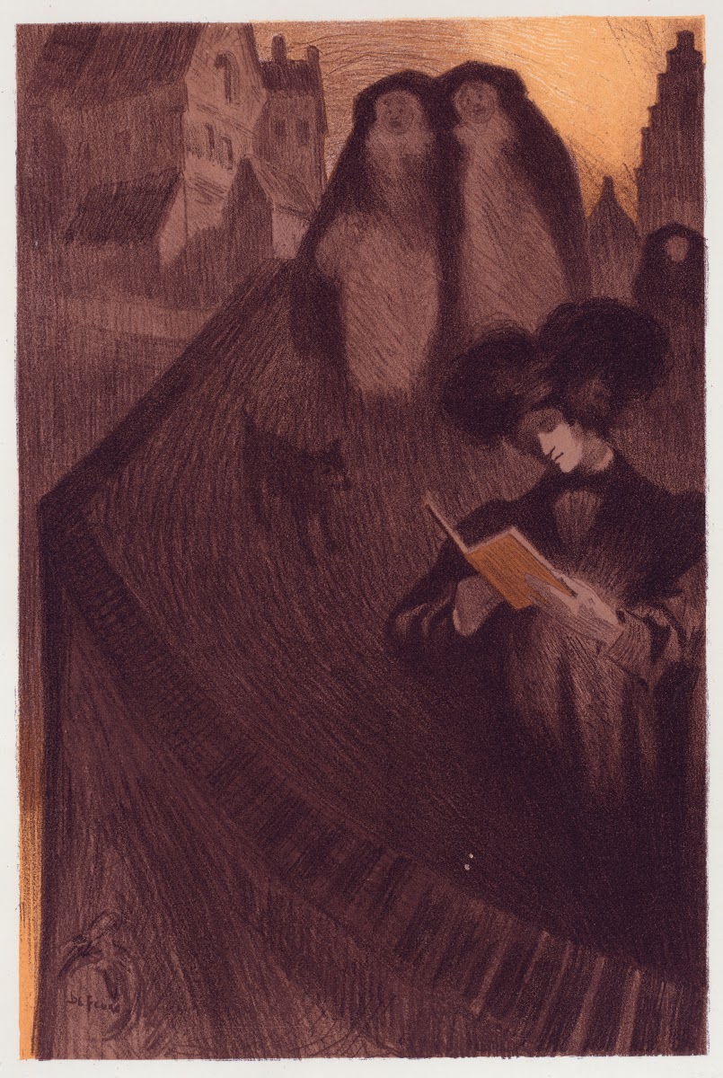 Dessin original pour les Maîtres de lAffiche 1898