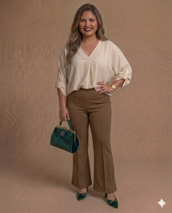 Blusón Beige