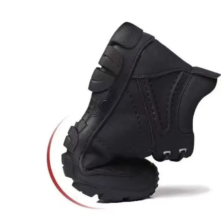 Gefütterte Herren-Winterstiefel, wasserabweisend
