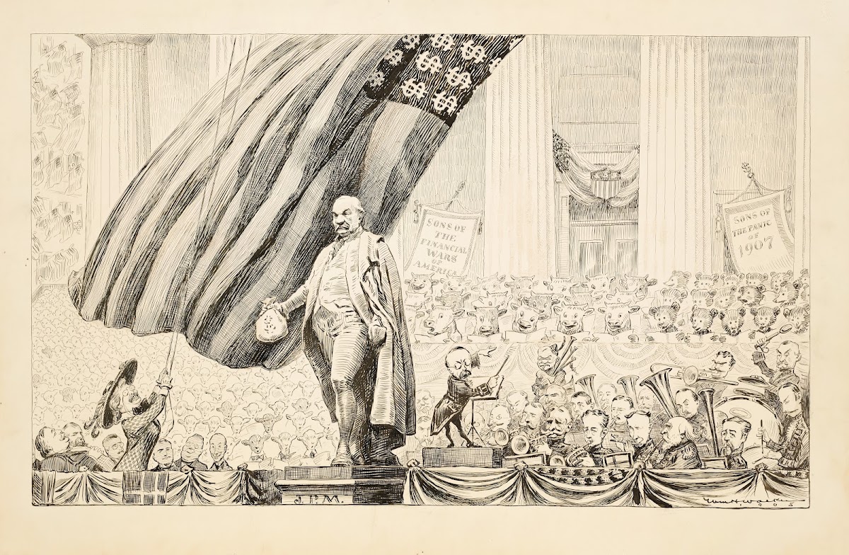 Unveiling the Statue Wall Street Tribute to the Father of His Country 1908