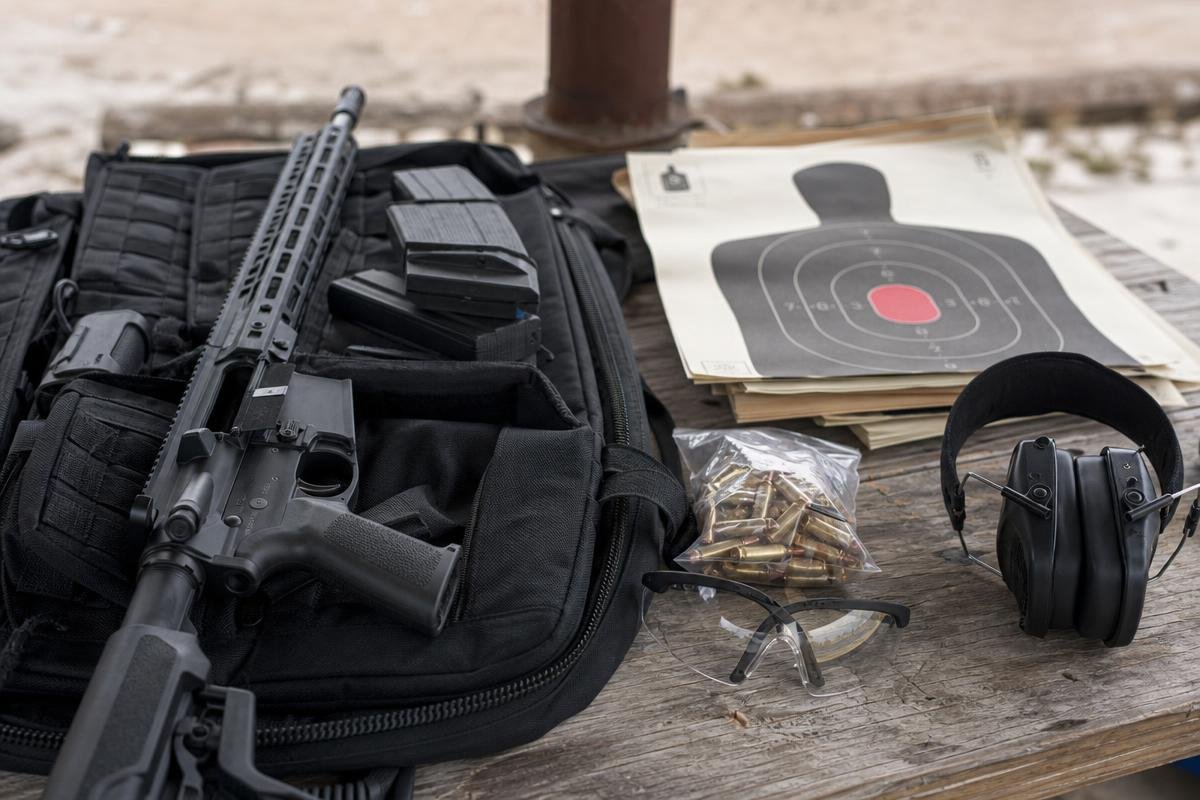 shooting range checklist for first-time rifle shooters