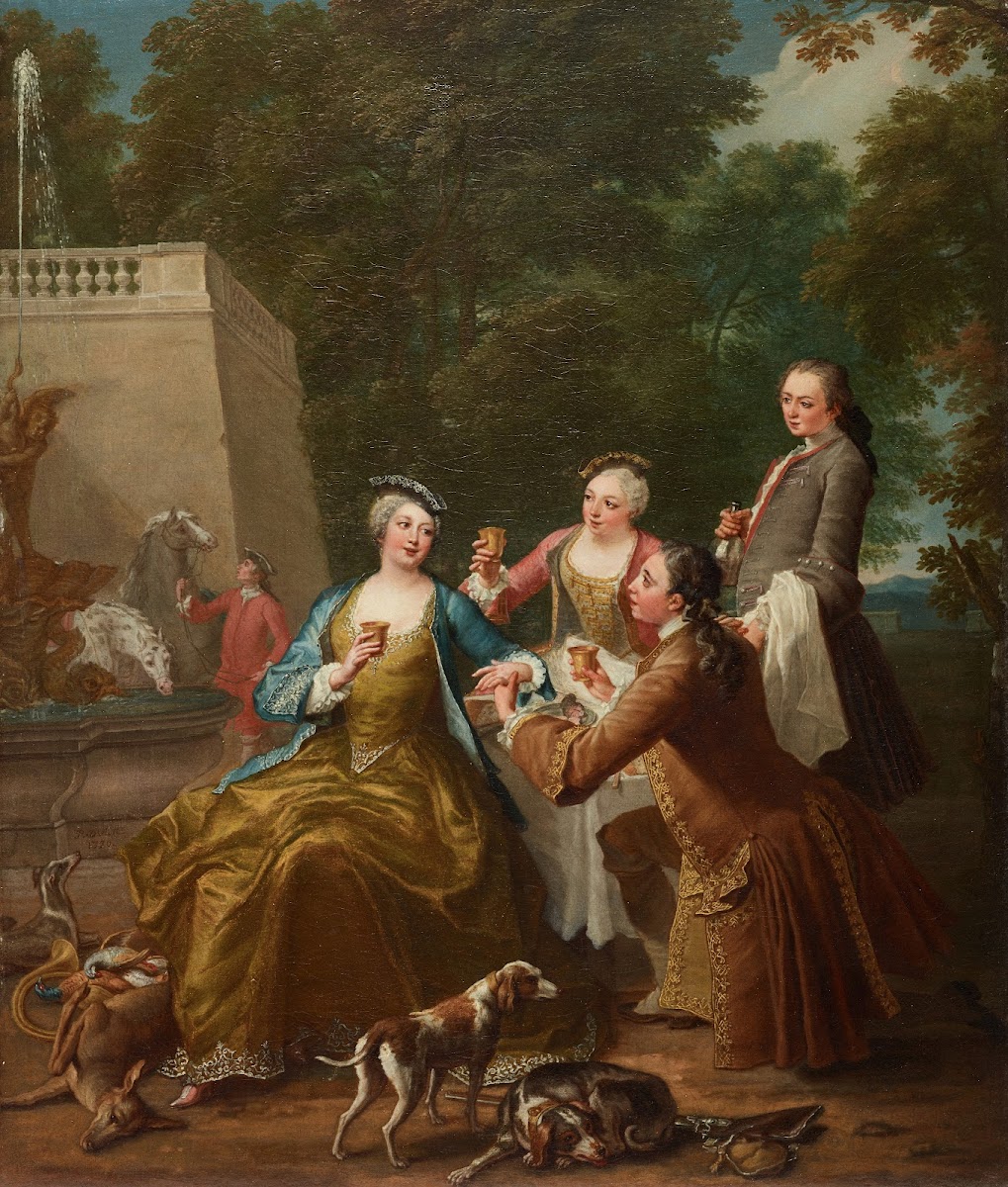 Apres la Chasse 1730