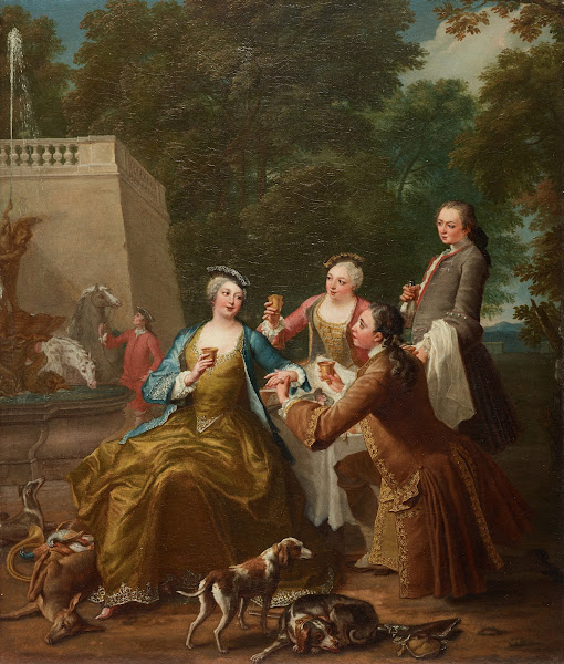 Apres la Chasse 1730