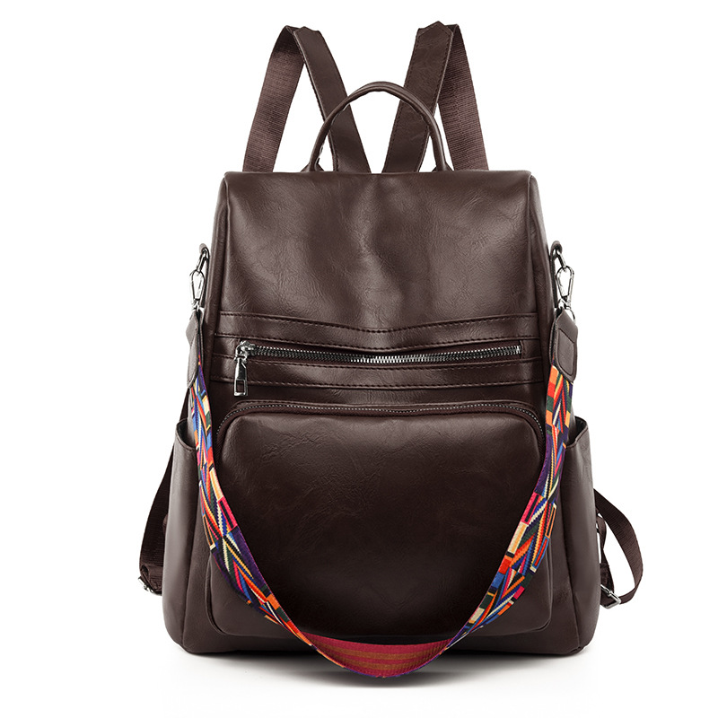 Women's PU Backpack, Modern Style