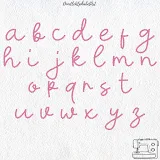 Stitch photo 3 of the Candlewick Stitch Script Embroidery Font embroidery design
