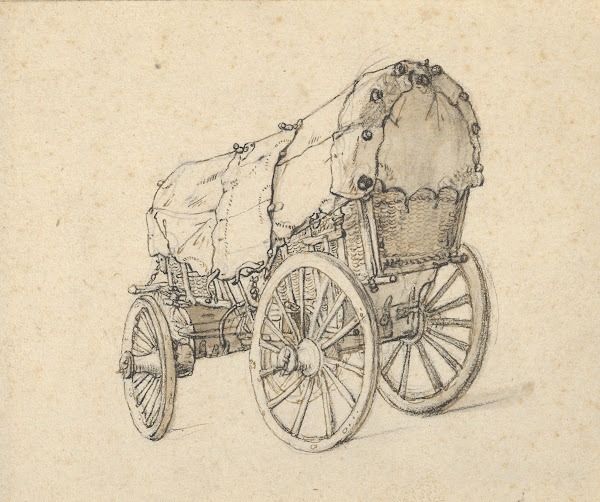 Study of a Covered Wagon ca 164649
