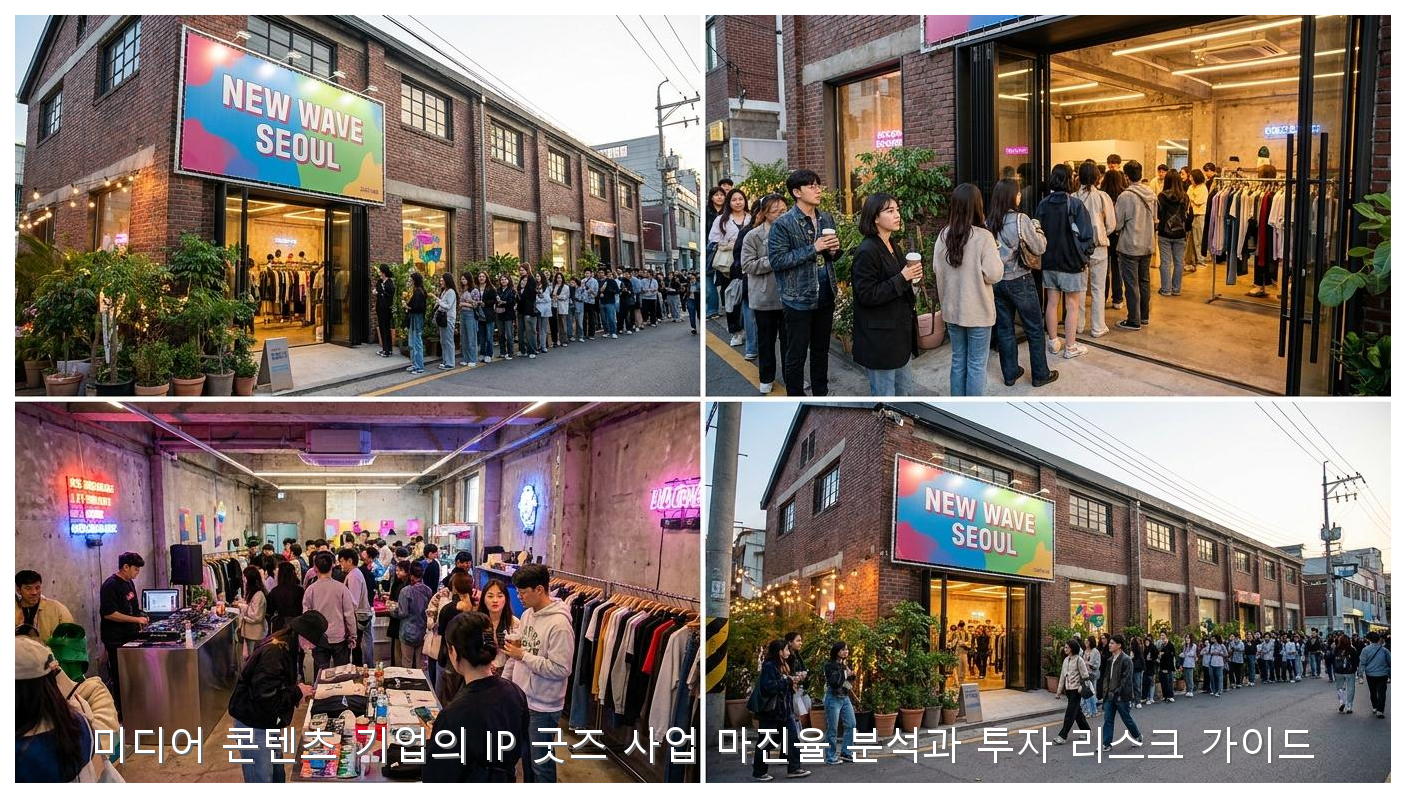 미디어 콘텐츠 기업의 IP 굿즈 사업 마진율 분석과 투자 리스크 가이드 핵심 안내 및 분석 인포그래픽 (8)