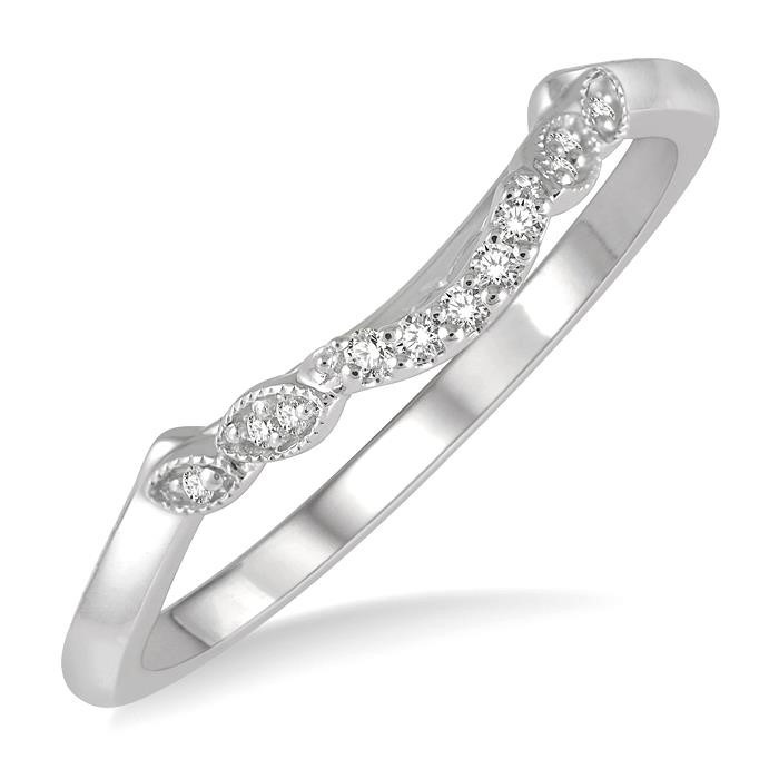 Diamond Wedding Band 248L9DHFHWG-WB