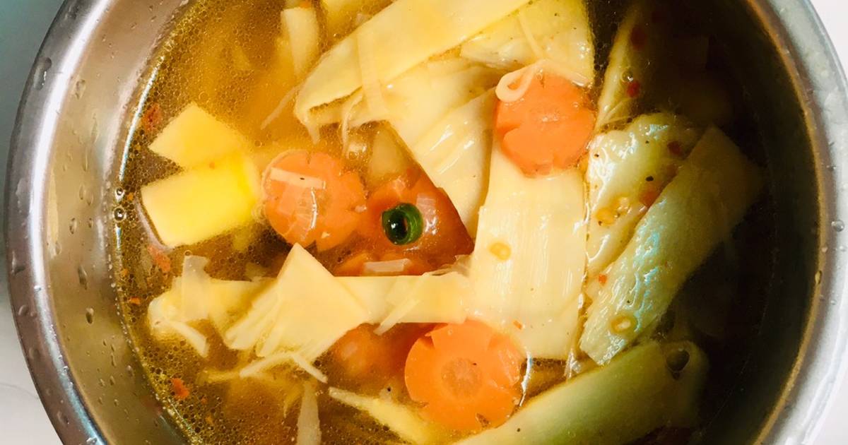 Canh măng tươi cho ngày ăn chay