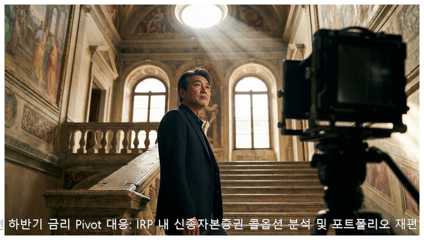 2026년 하반기 금리 Pivot 대응: IRP 내 신종자본증권 콜옵션 분석 및 포트폴리오 재편 가이드 핵심 안내 및 분석 인포그래픽 (6)