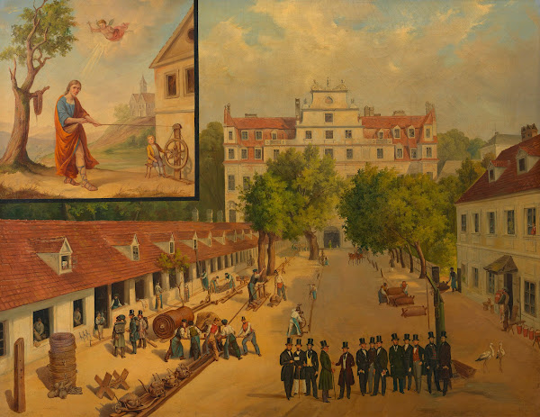 Meisterprüfung bei der Seilerzunft 1847