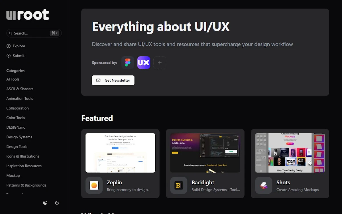 Captura de UI root
