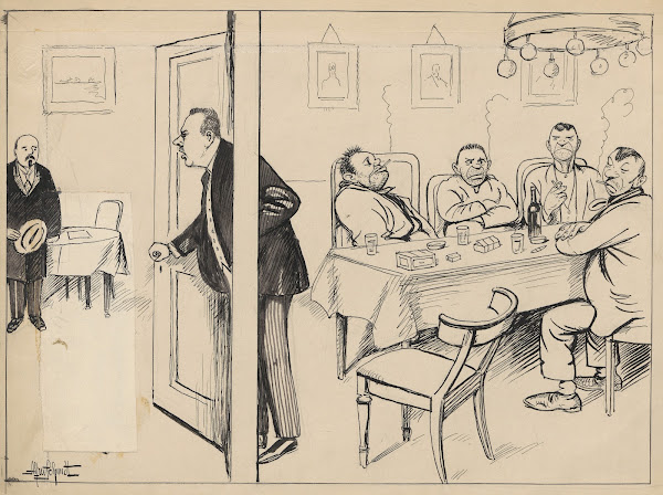 At the ministers office 1925
