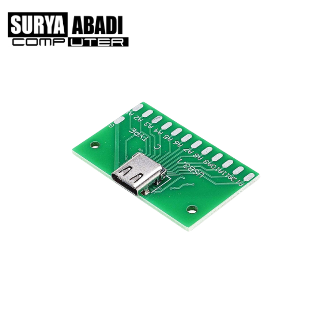 DIP ADAPTER USB MICRO MINI FEMALE - TYPE C USB 