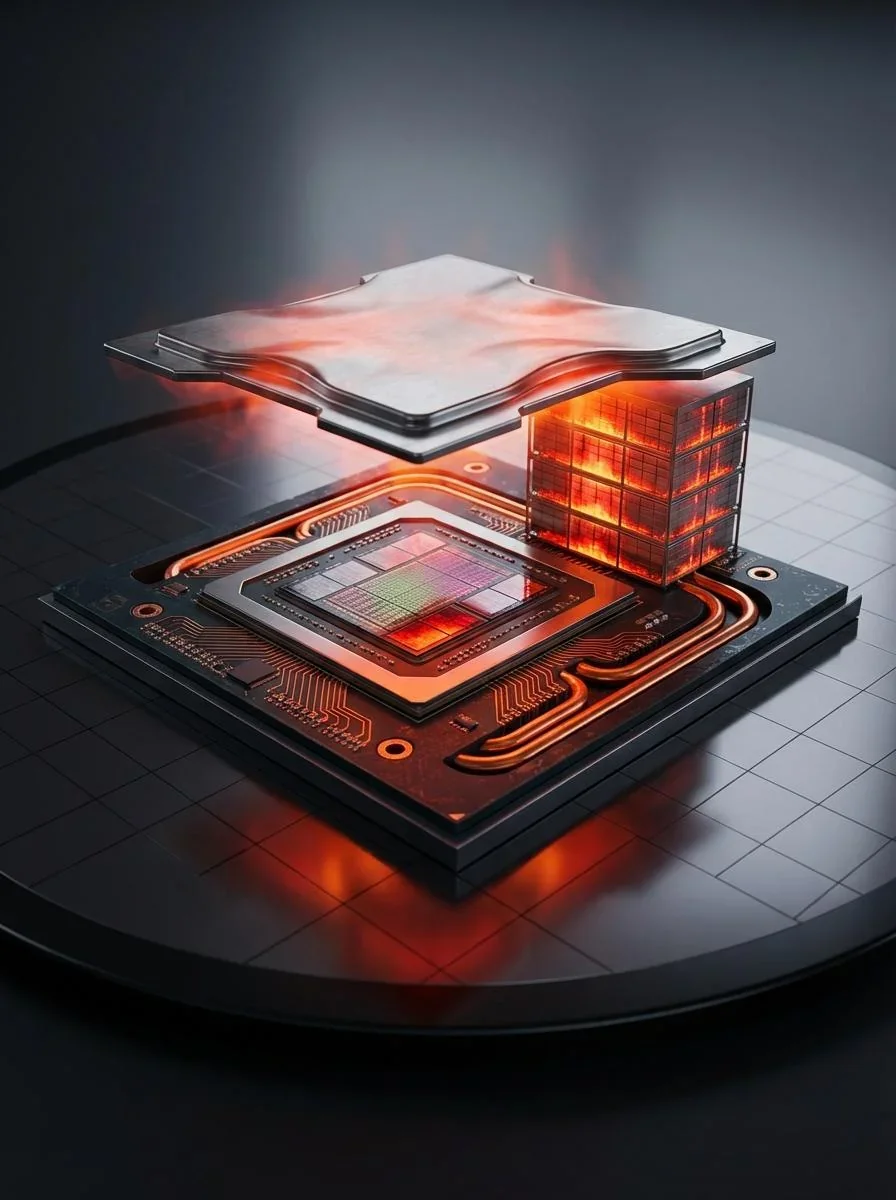 GPU와 HBM의 구조 및 발열 현상