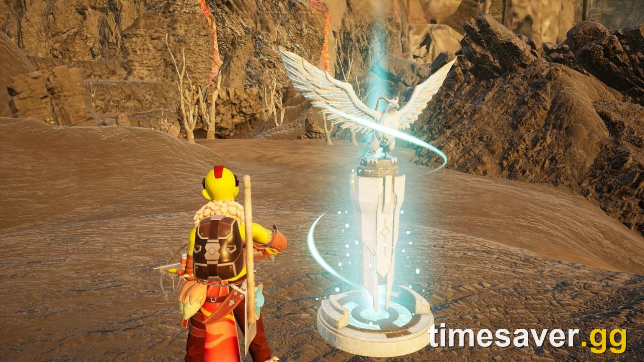 A Statue of Power in Palworld, where players turn in effigies for permanent bonuses