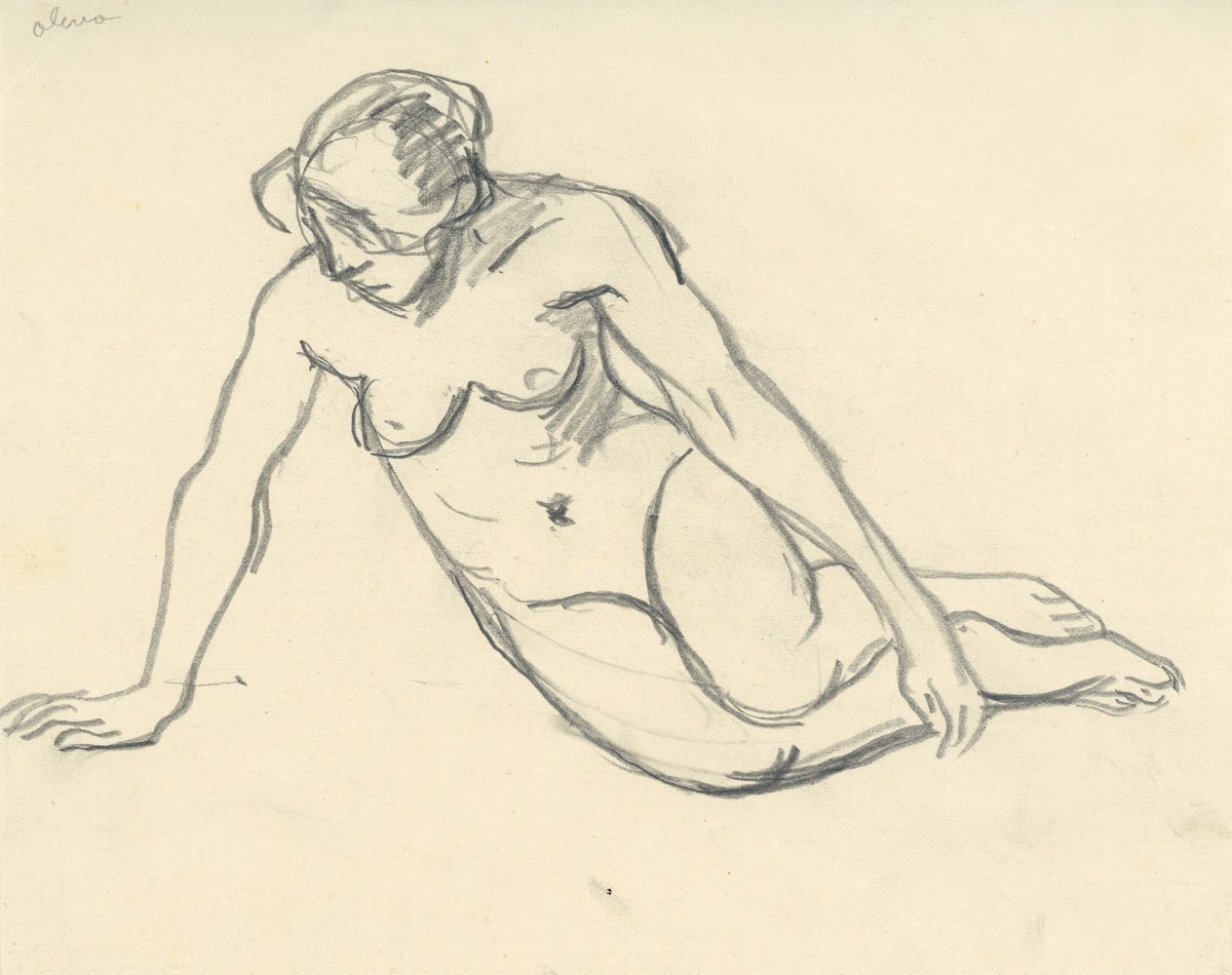 Zittende figuur