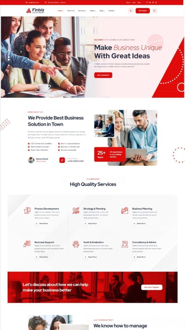 Corporate Business Website