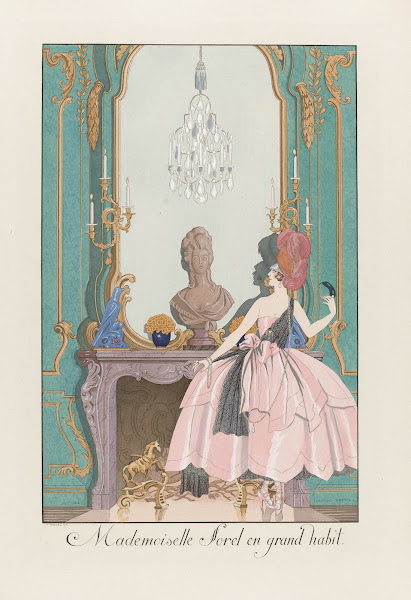 Mademoiselle Sorel en grand habit 1924