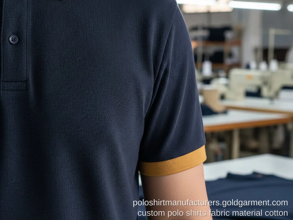 custom polo shirts Fabric Guide: Cotton, Polyester, Tri-Blend & Performance Materials - Gold Garment Vietnam