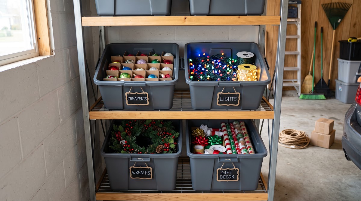 Best Holiday Decoration Storage Boxes for Garages (2026) - BEST BUDGET — IN CONTEXT