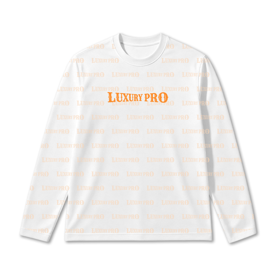 AOP MEG Adult Crew‑Neck Long‑Sleeve Jersey