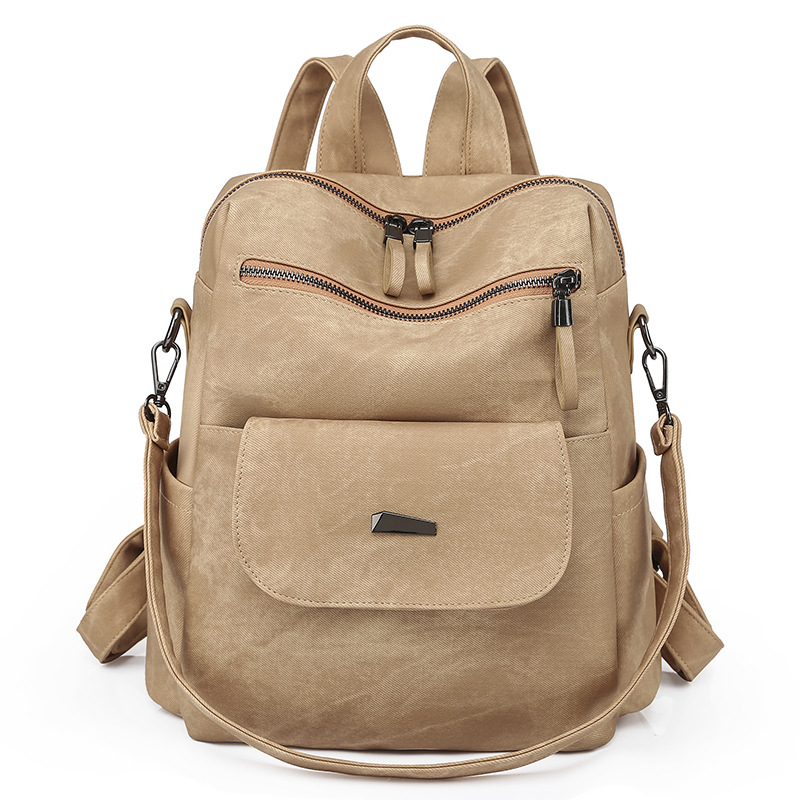 Women's PU Backpack, large capacity