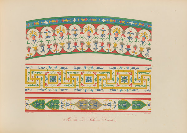 Ornamente aller klassischen Kunst Epochen nach den Originalien in ihren eigenthu