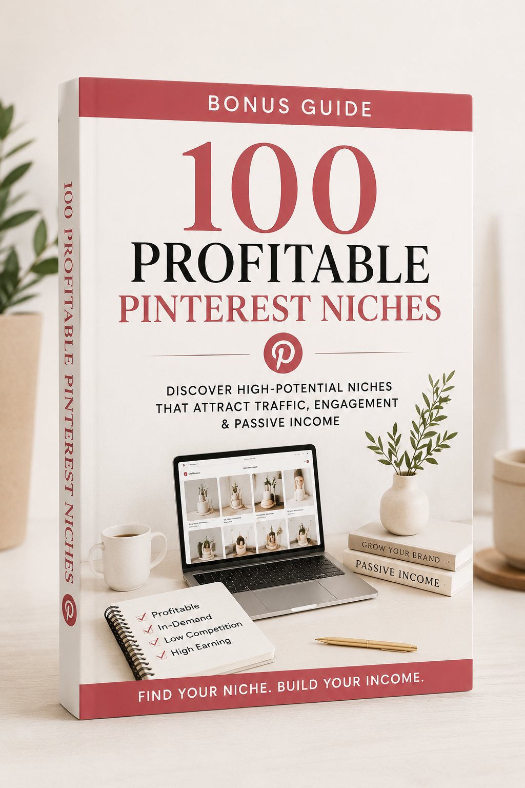 100 Profitable Pinterest Niches cover