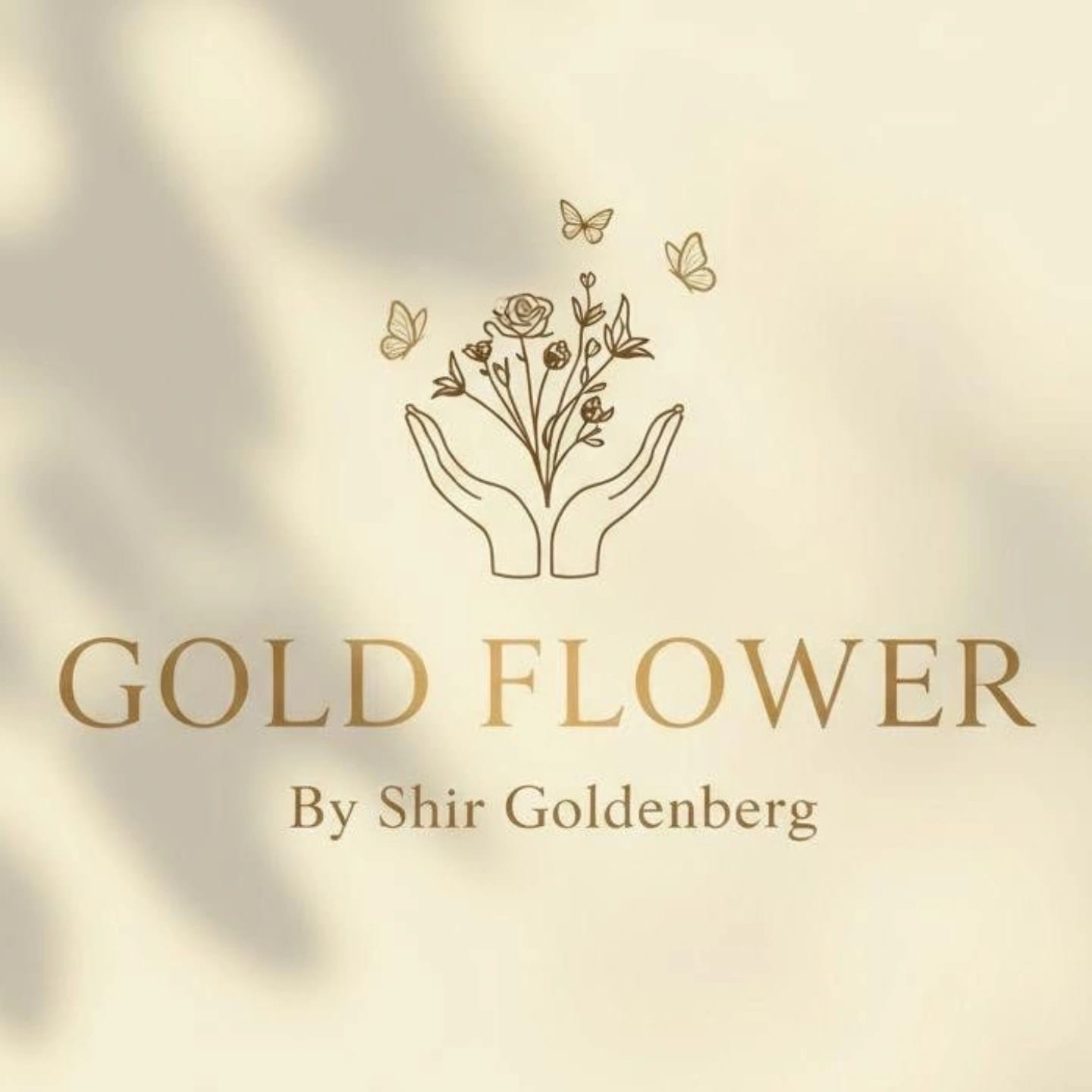 Gold Flower by Shir Goldenberg