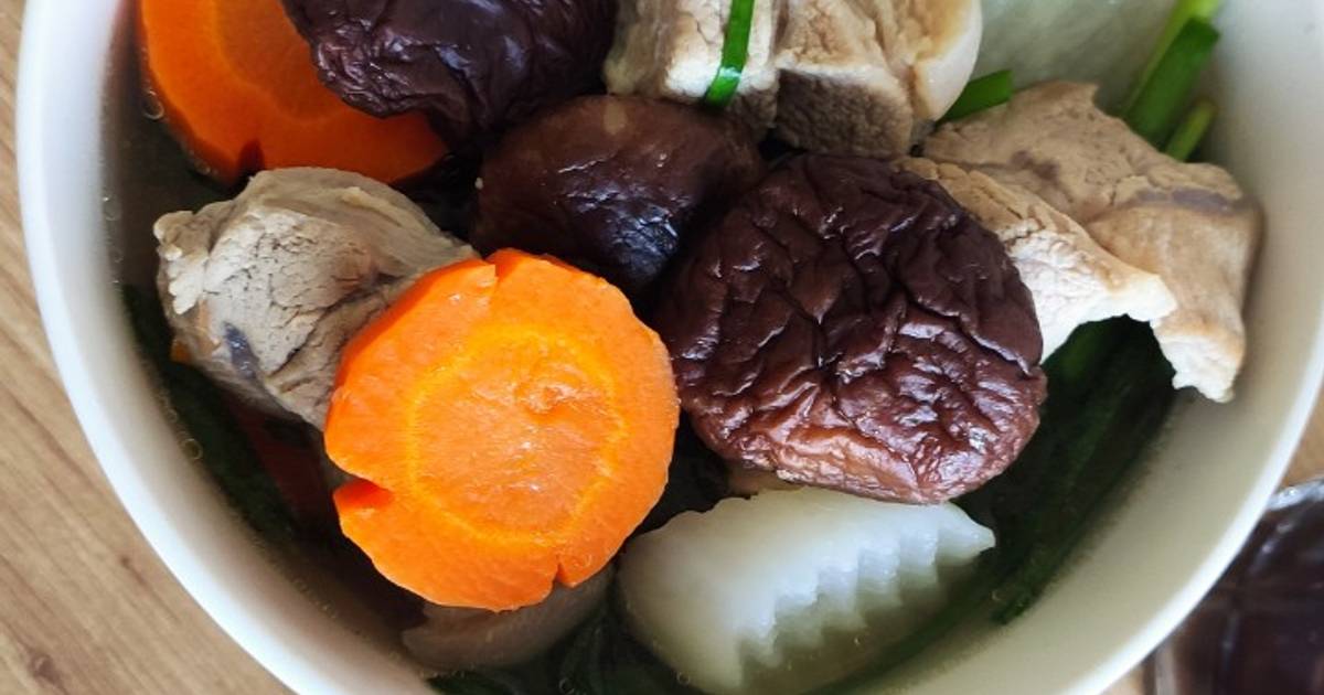 Bữa sáng với hủ tiếu dò heo